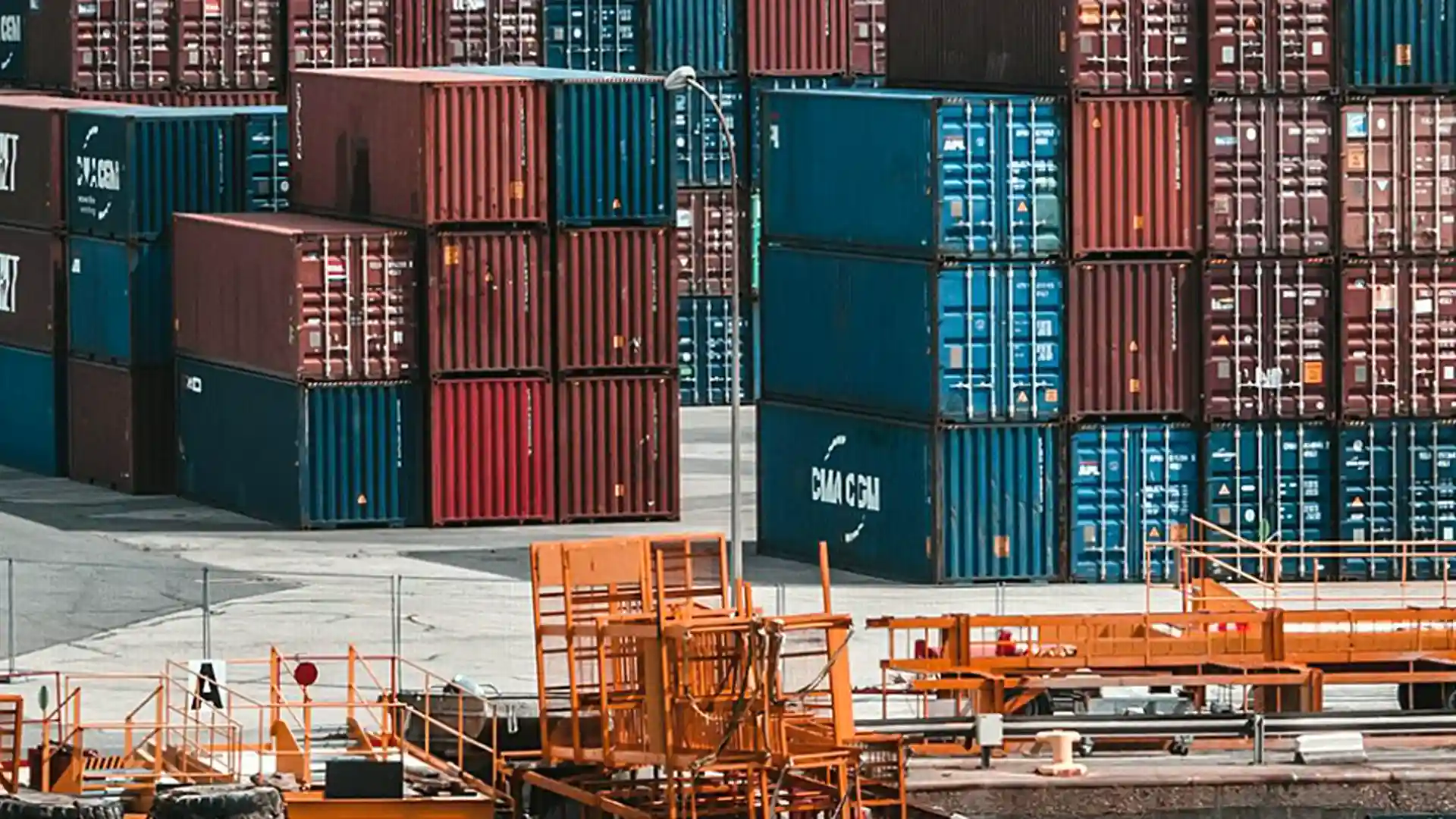 Industrial yard